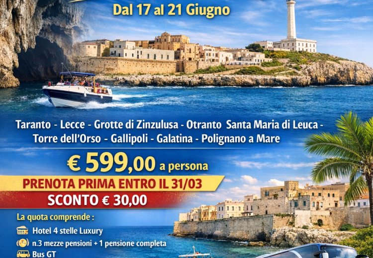 Le perle del Salento_ tour estate 2023