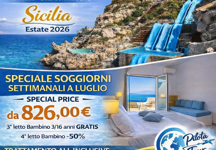 Soggiorno estivo a Terrasini 2026