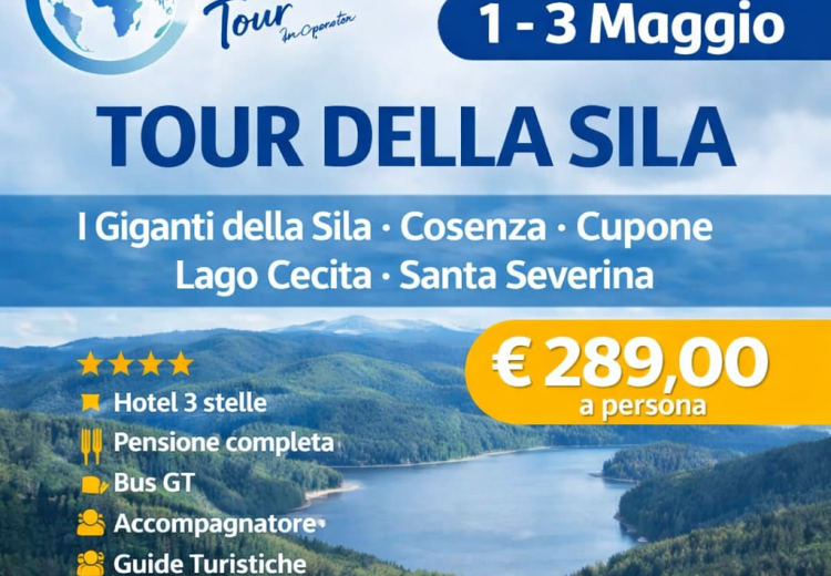 Tour della Sila a maggio 2023