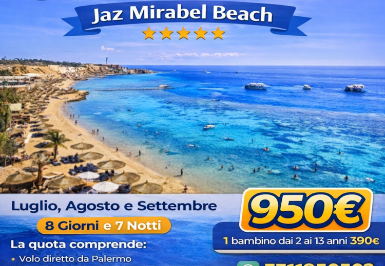 Vacanza da sogno a Sharm el Sheikh