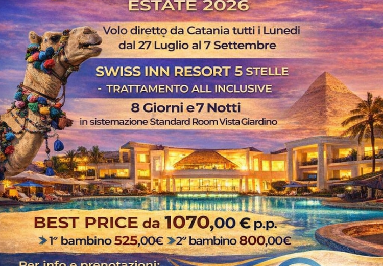 Vacanza estiva a Hurghada 2026