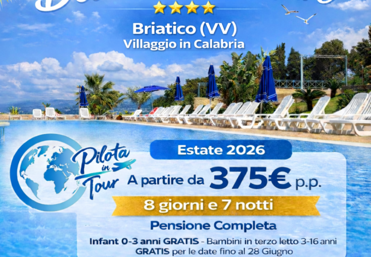Vacanze estive a Briatico 2026
