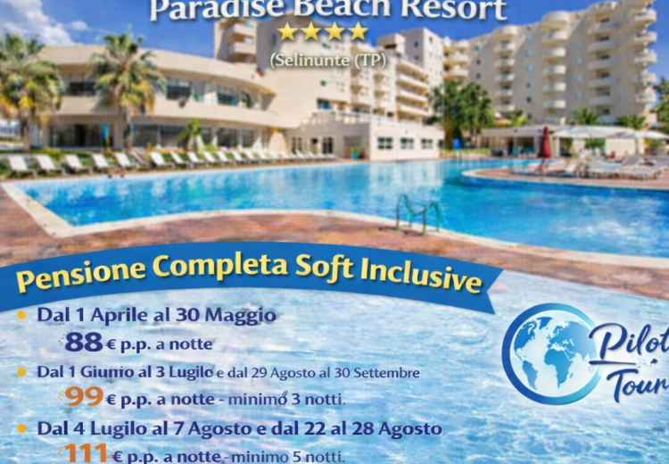 Vacanze estive al Paradise Beach Resort