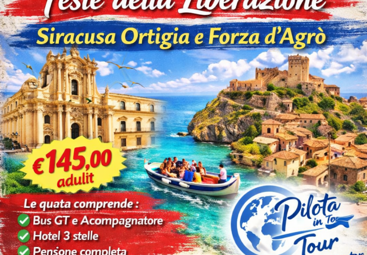 Weekend a Siracusa e Forza d'Agrò